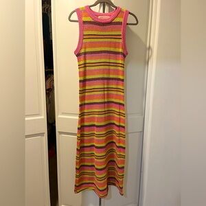 Gypsy & Gold Multicolor Crochet Dress